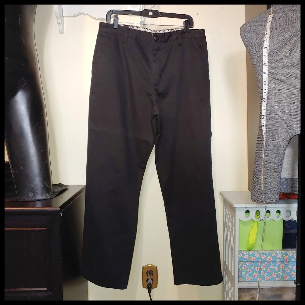 Quicksilver Black Pants, 34 - Picture 1 of 7